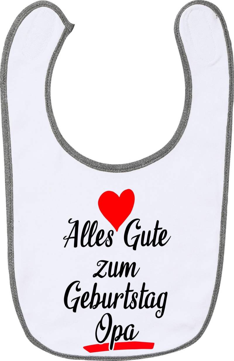 Baby Latz "Alles Gute Zum Geburtstag Opa" von Etsy - Kleckerliese