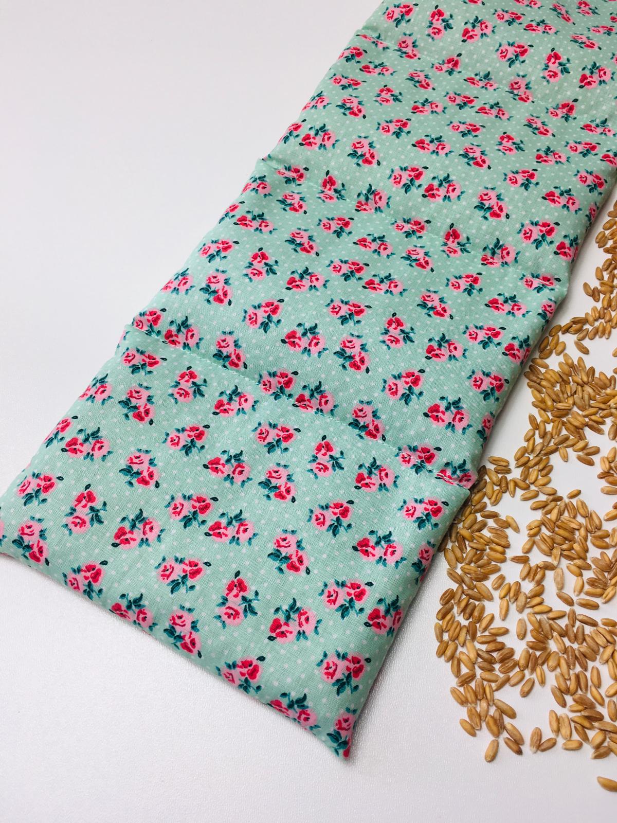 Körnerkissen , Wärmekissen „ Blumen in Pink „Gr.xl von Etsy - KleinesAtelier