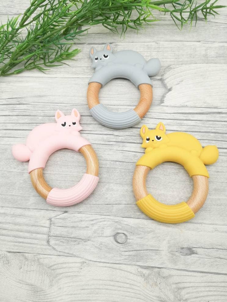 Beißring Katze von Etsy - Klitzebunt