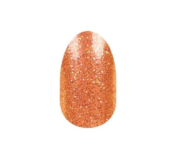 Coming in Hot- Feurige Kupfer-Zu-Gold Farbschicht - Color Street Nagellackstreifen von Etsy - KolorfulNailsShoppe