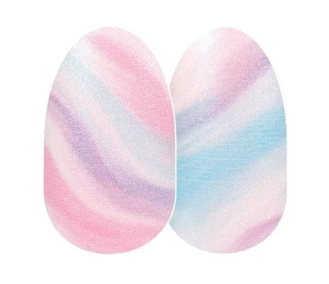 Cotton Candy Swirl -Color Street Nail Strips - Retired von Etsy - KolorfulNailsShoppe