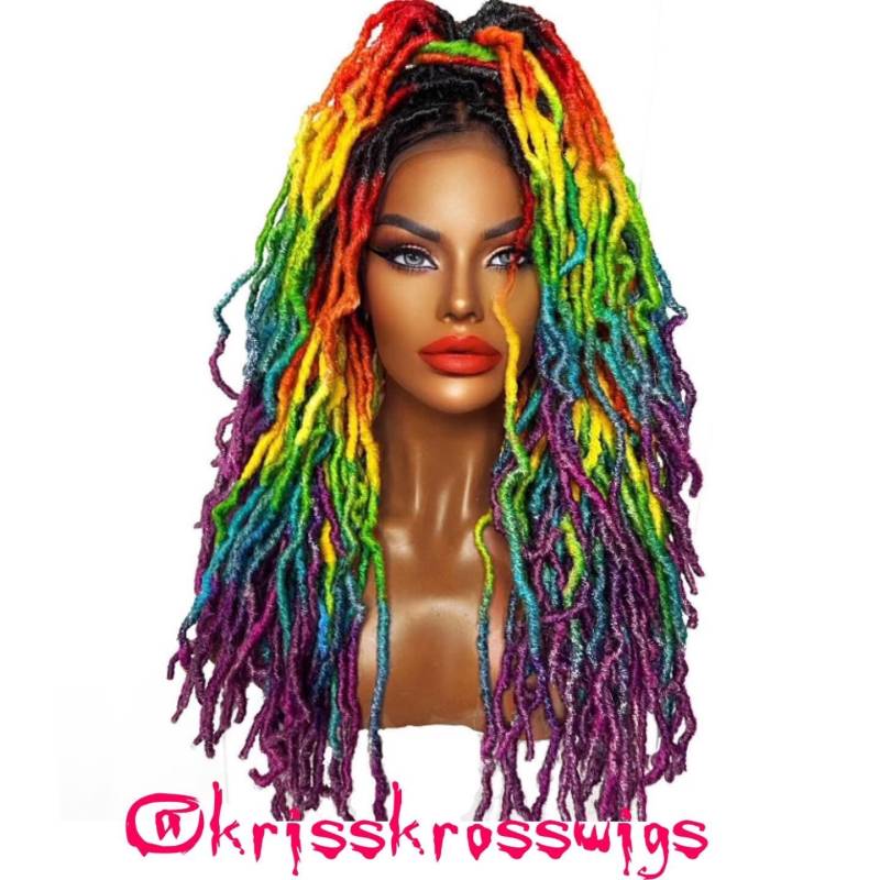 Nulocs | Kommt Mit Beliebigen Benutzerdefinierten Farben von Etsy - KrissKrossWigs