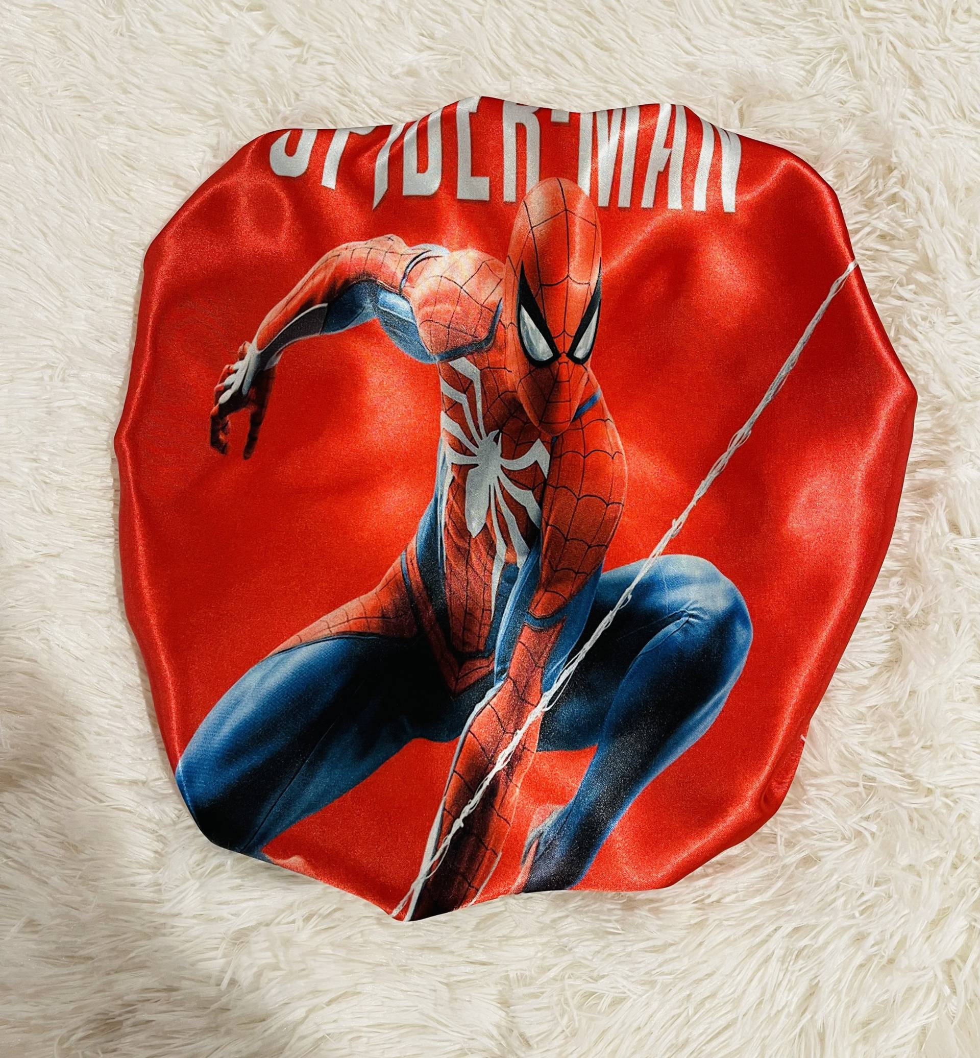 Spider-Man Haube von Etsy - KrowningGloryBonnetz