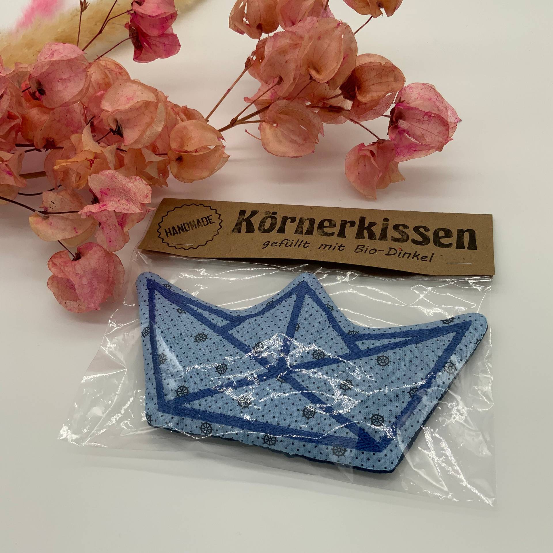 Körnerkissen Dinkelkissen Maritim Schiff Papierschiff Wärmekissen Kühlkissen von Etsy - Kuestlich