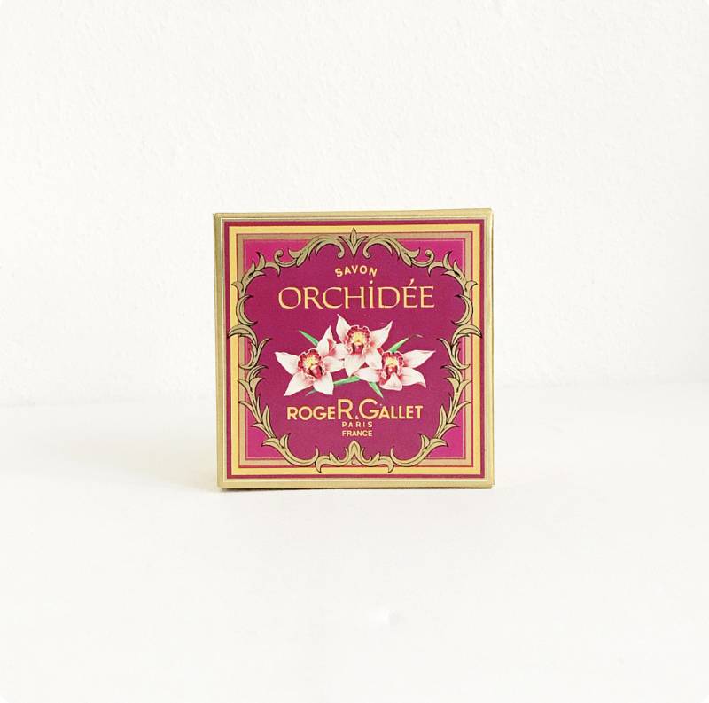 Vintage Roger & Gallet Seife/"Orchidee" Paris, France Bath-Soap von Etsy - LASTWALLFLOWER