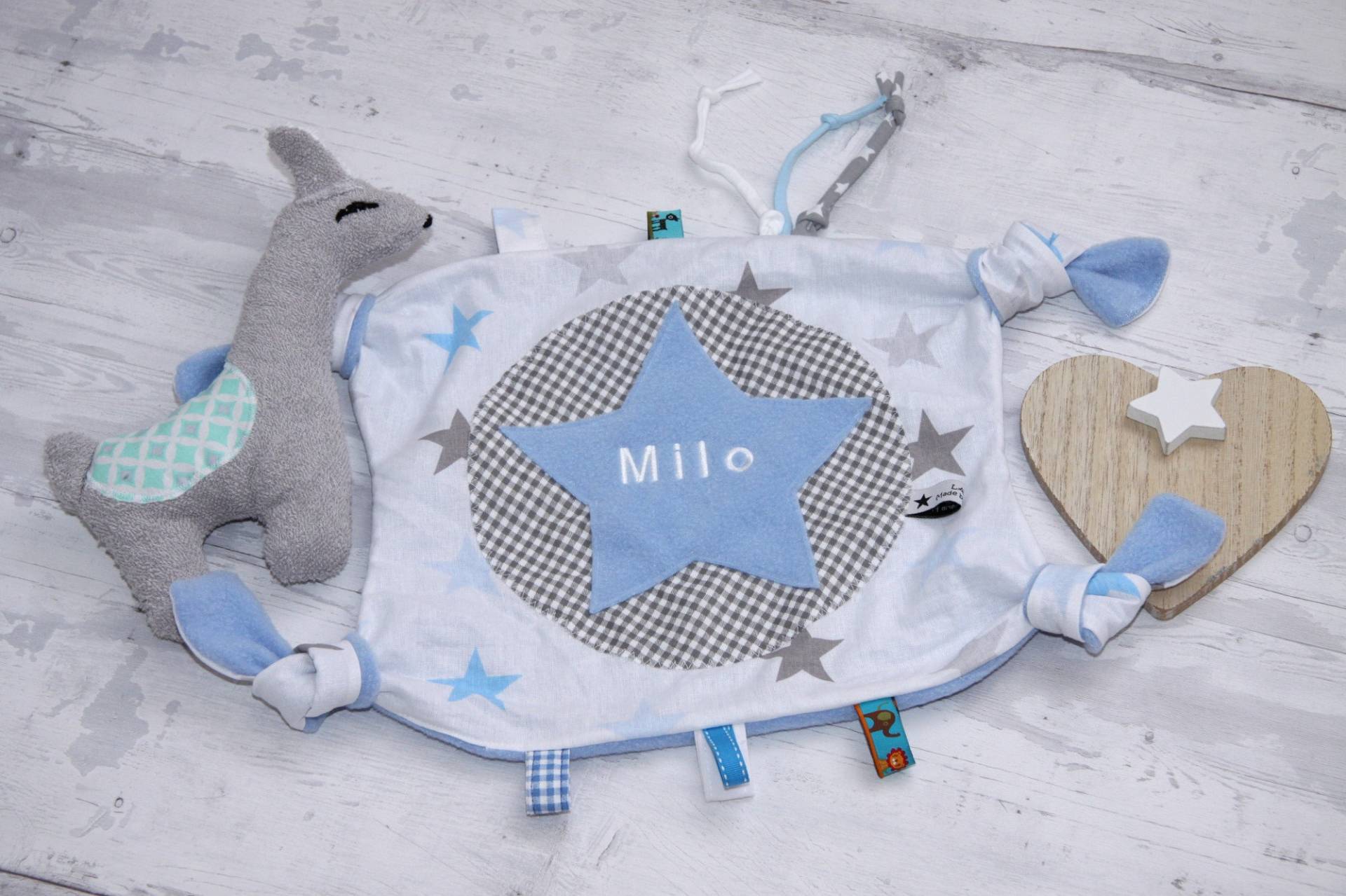 Schmusetuch Personalisiert Handgenäht, Knistertuch Mit Namen, Baby Geschenk Geburt, Beißring, Neugeboren, Laviosar Schmusetuch Personalisiert Handgenäht, Knistertuch Mit Namen, Baby Geschenk Geburt, Beißring, Neugeboren, Laviosar von Etsy - LAVIOSAR