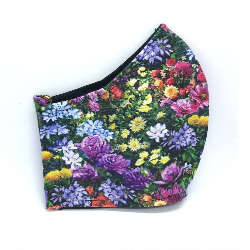 Gartenblume Gesichtsmaskenhülle Mit Nasendraht & Filtertasche Kinder Gesichtsmaske | Kleine Xs Bis Xl Masken Muttertagsgeschenk von Etsy - LCDArtShop