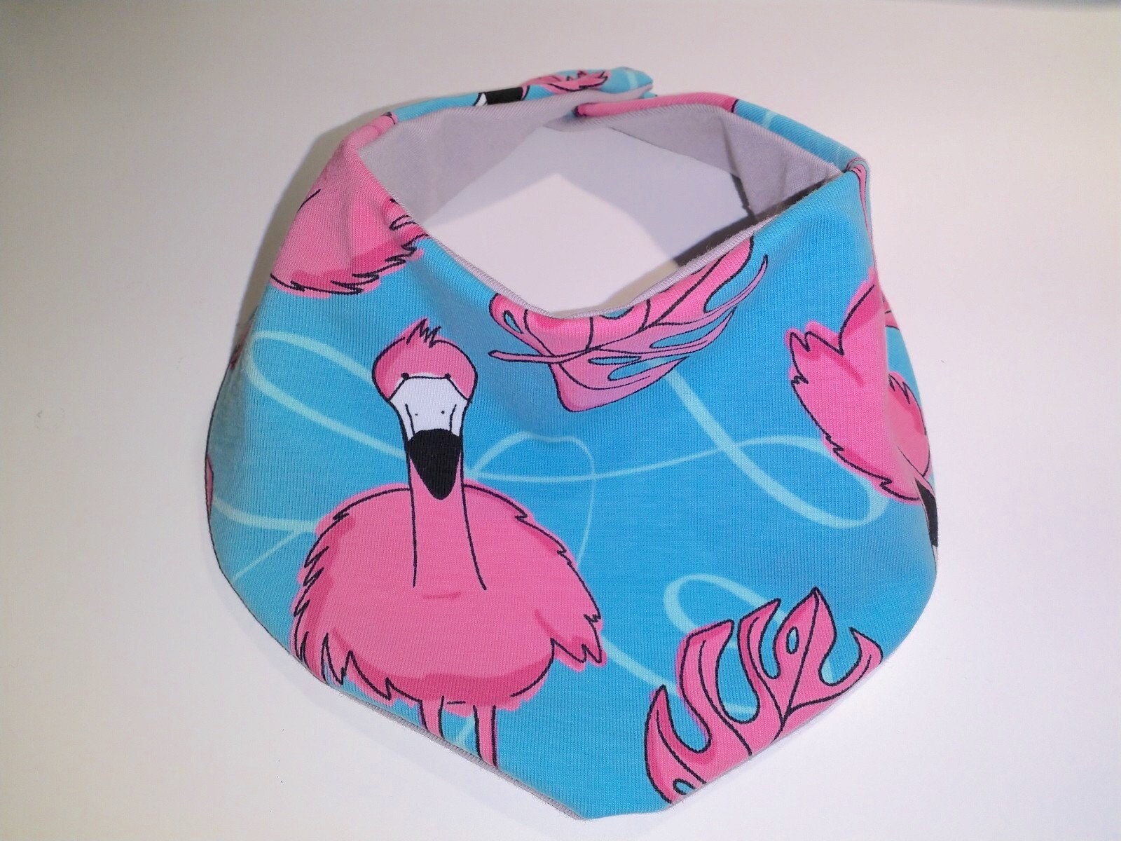 Dreieckstuch/Halsocke Flamingo Mit Druckknopf von Etsy - LaBaSa