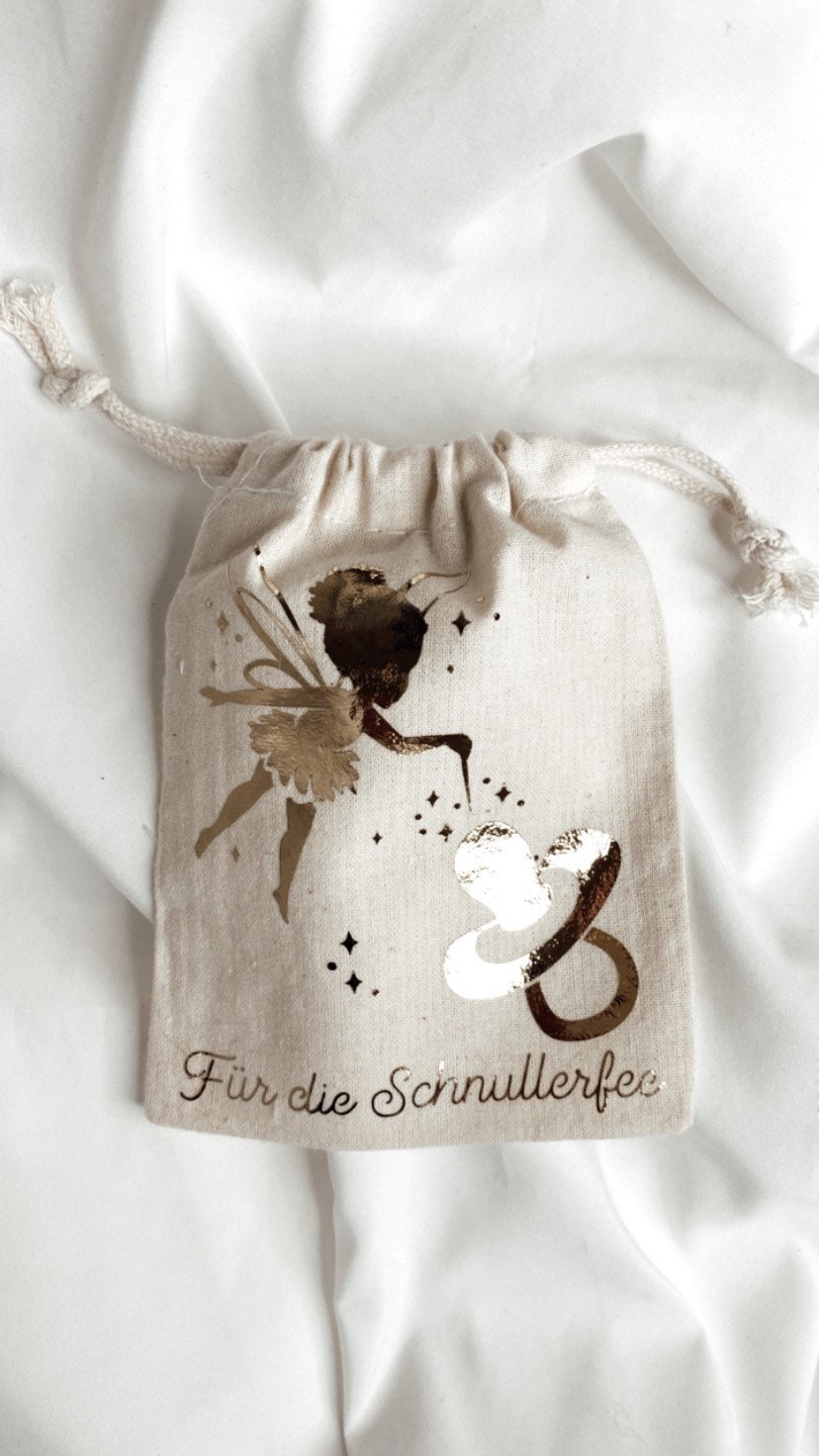 Personalisierte Schnullerfee Tasche L Beutel Geschenk Für Kinder Schnullerfrei Aufbewahrung Den Schnuller von Etsy - LaChikiShop