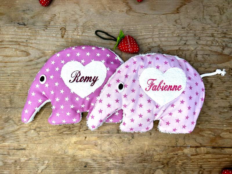 Wärmekissen Baby Personalisiert Waschbar Durch Abnehmbaren Bezug Ameisenbär Rosa Mit Sternen Füllung Traubenkerne von Etsy - LaFraiseRougeBerlin