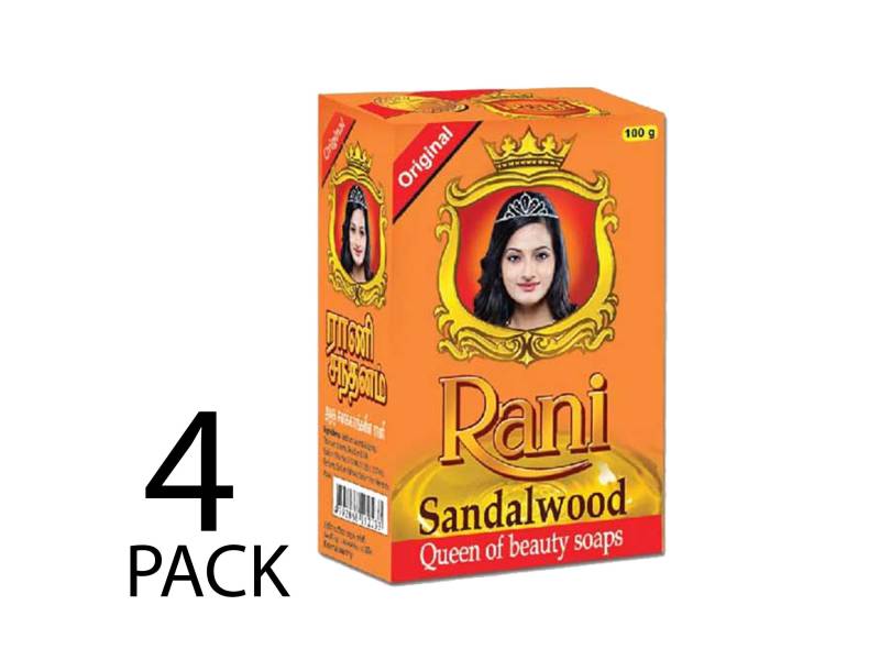 4 X 90G Sandal Rani Ayurveda Seifenleiste Rote Sandelholz Honig Seife Rein Natürlich von Etsy - LankanHub