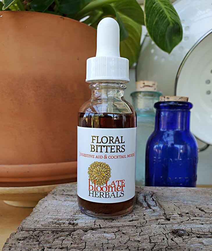 Floral Bitters - Verdauungsbitter, Kräuterbitter, Cocktailbitter, Craft Cocktails, Mocktails von Etsy - LateBloomerHerbals