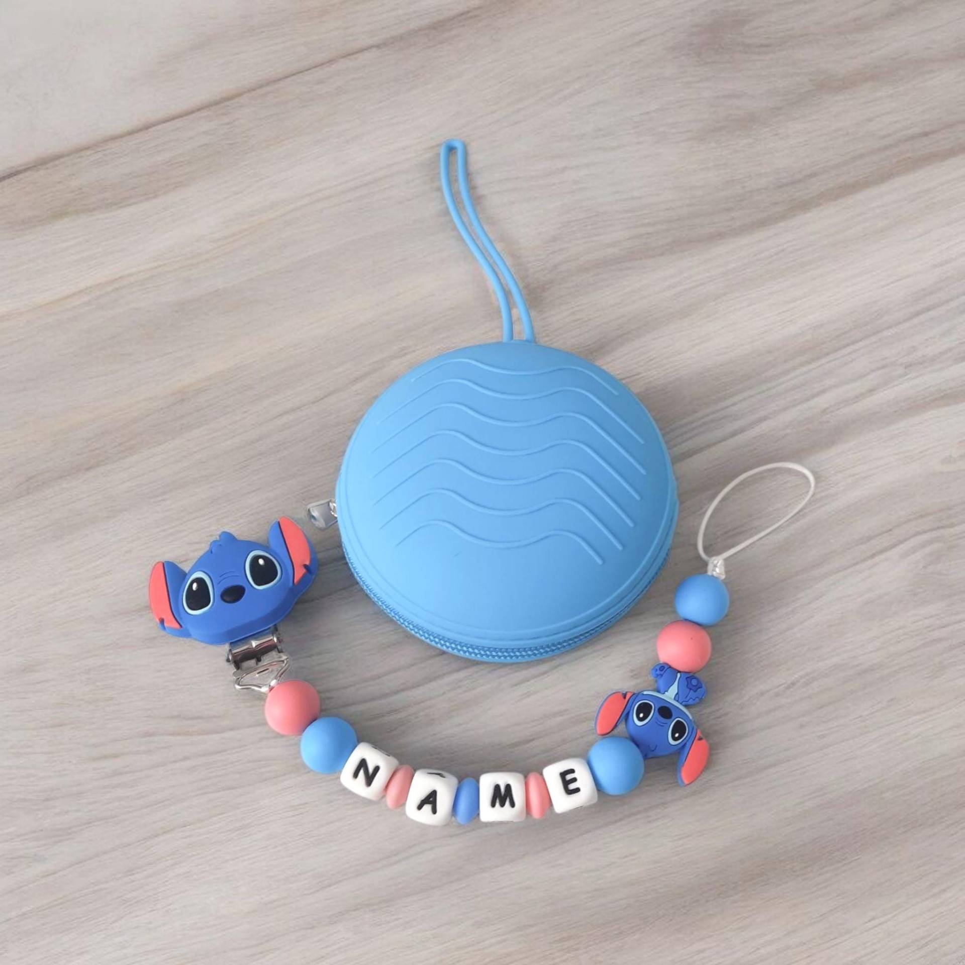 Schnullerkette Personalisiert Und Schnullerbox Schnullerkette Personalisiert Und Schnullerbox von Etsy - LemeravigliedimariCo