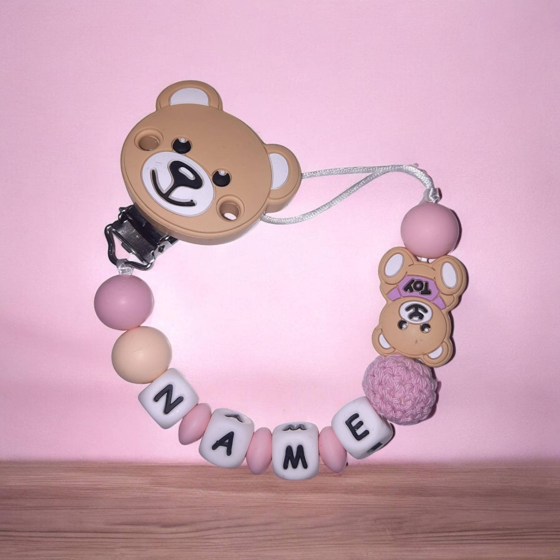 Schnullerkette Personalisiert Schnullerkette Personalisiert von Etsy - LemeravigliedimariCo