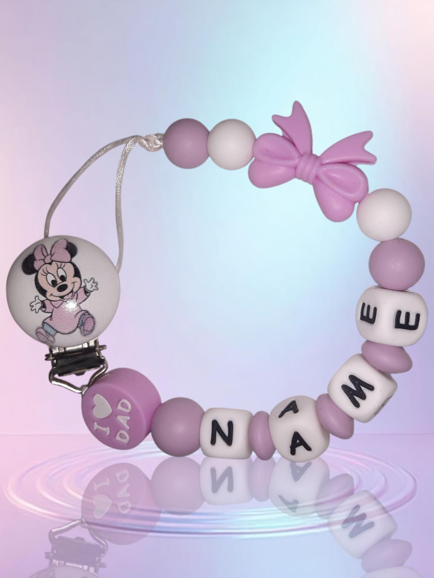 Schnullerkette Personalisiert Schnullerkette Personalisiert von Etsy - LemeravigliedimariCo