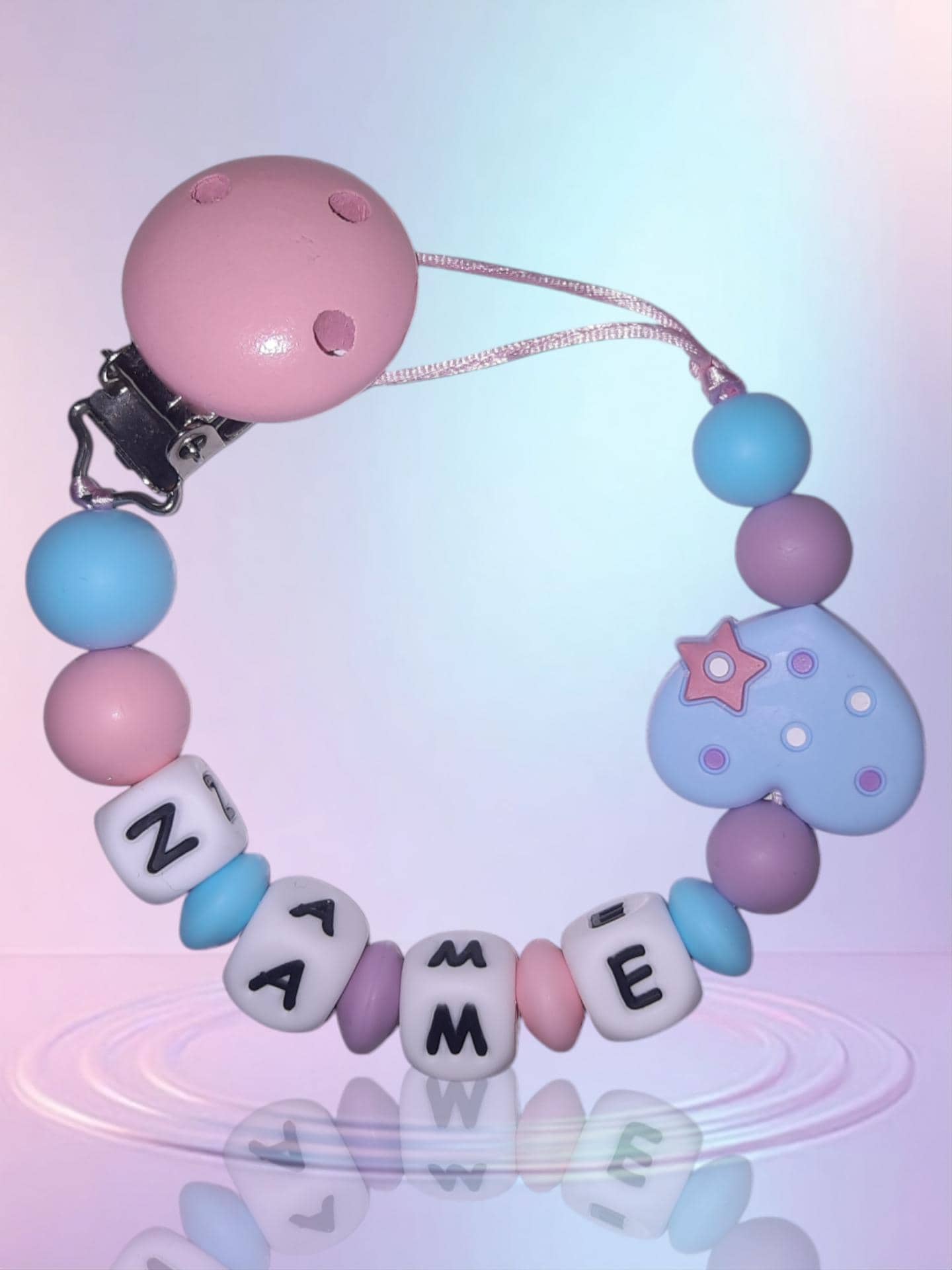 Schnullerkette Personalisiert Schnullerkette Personalisiert von Etsy - LemeravigliedimariCo