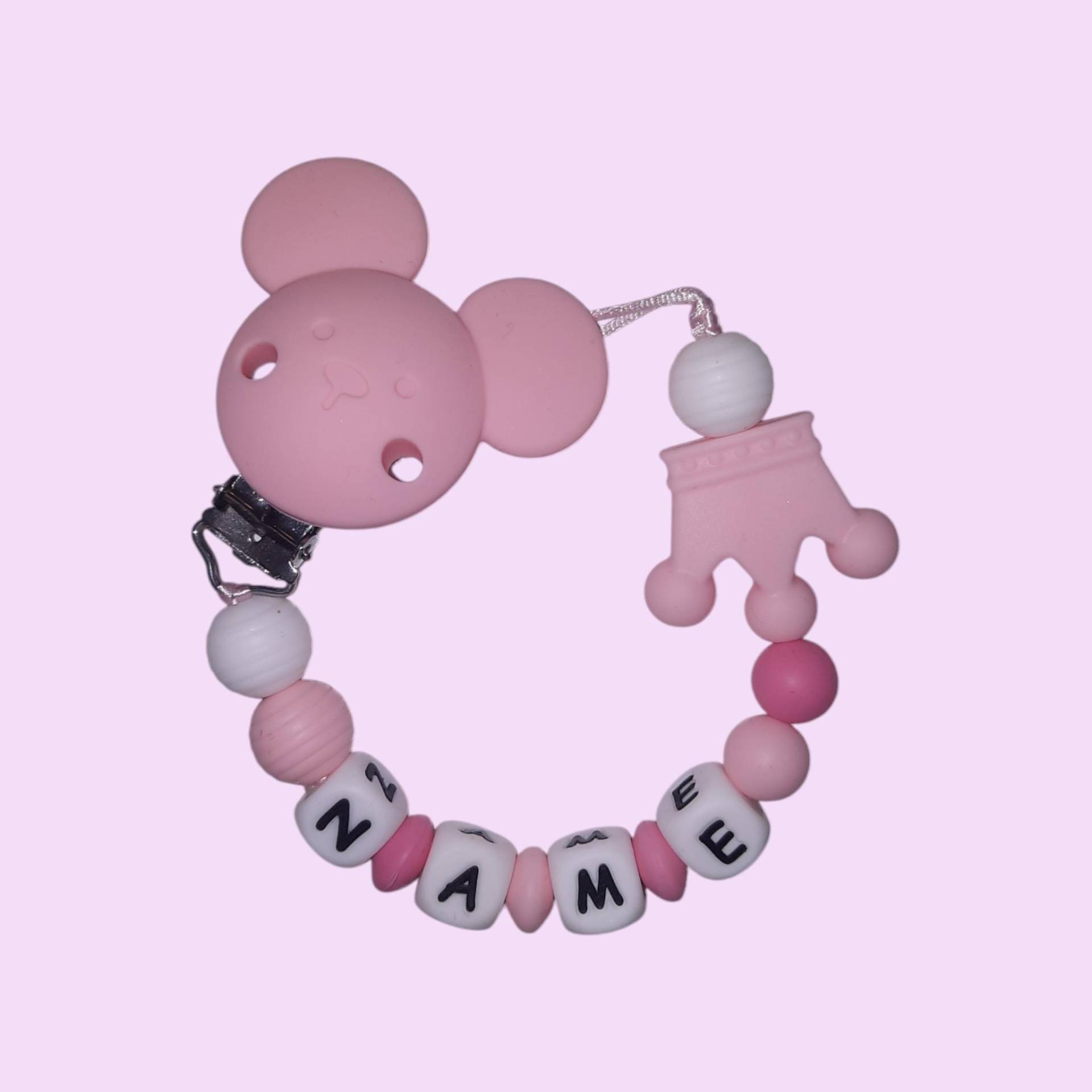 Schnullerkette Personalisiert Schnullerkette Personalisiert von Etsy - LemeravigliedimariCo