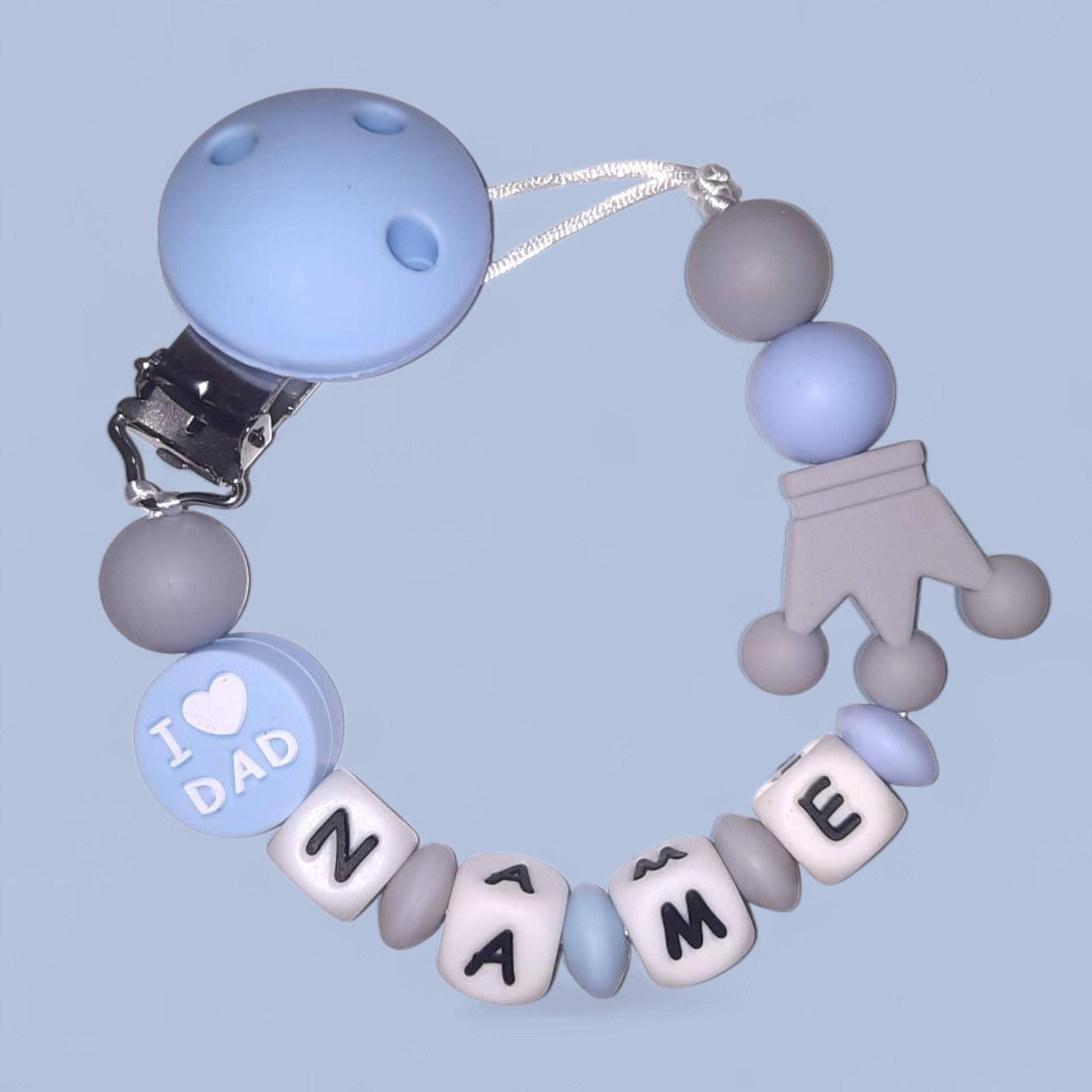 Schnullerkette Personalisiert Schnullerkette Personalisiert von Etsy - LemeravigliedimariCo