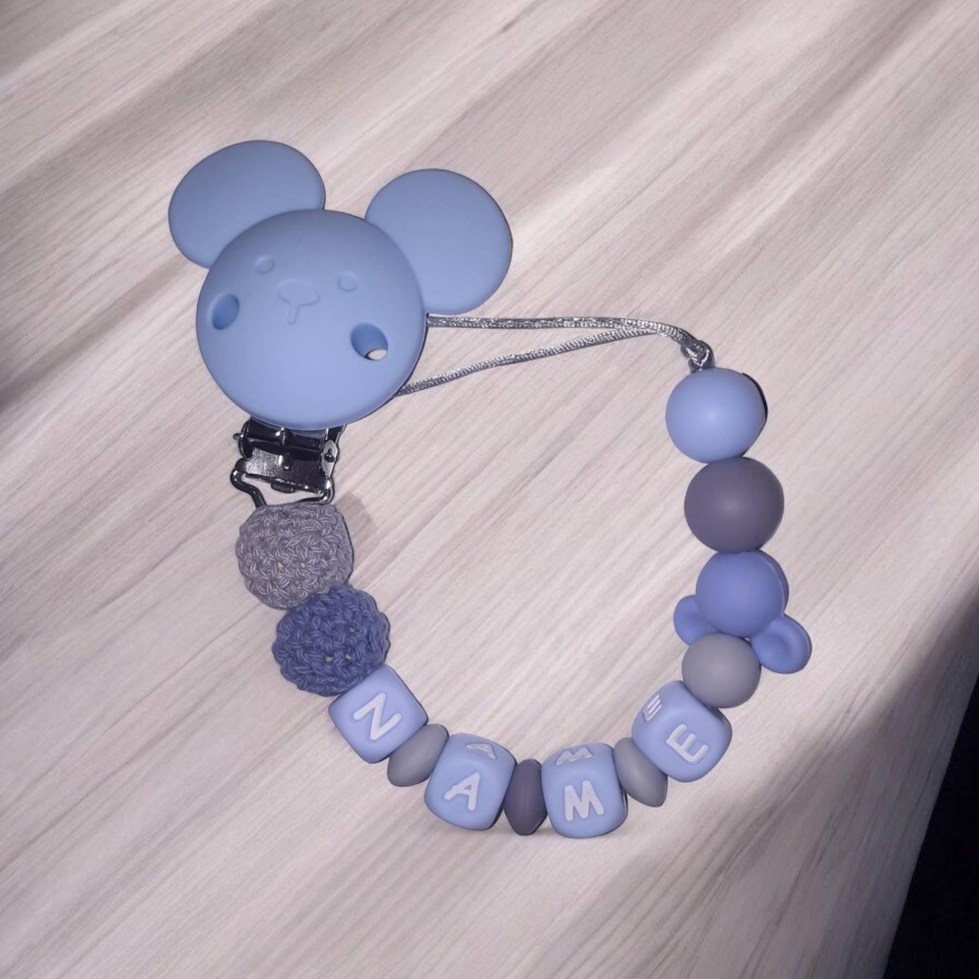 Schnullerkette Personalisiert Schnullerkette Personalisiert von Etsy - LemeravigliedimariCo