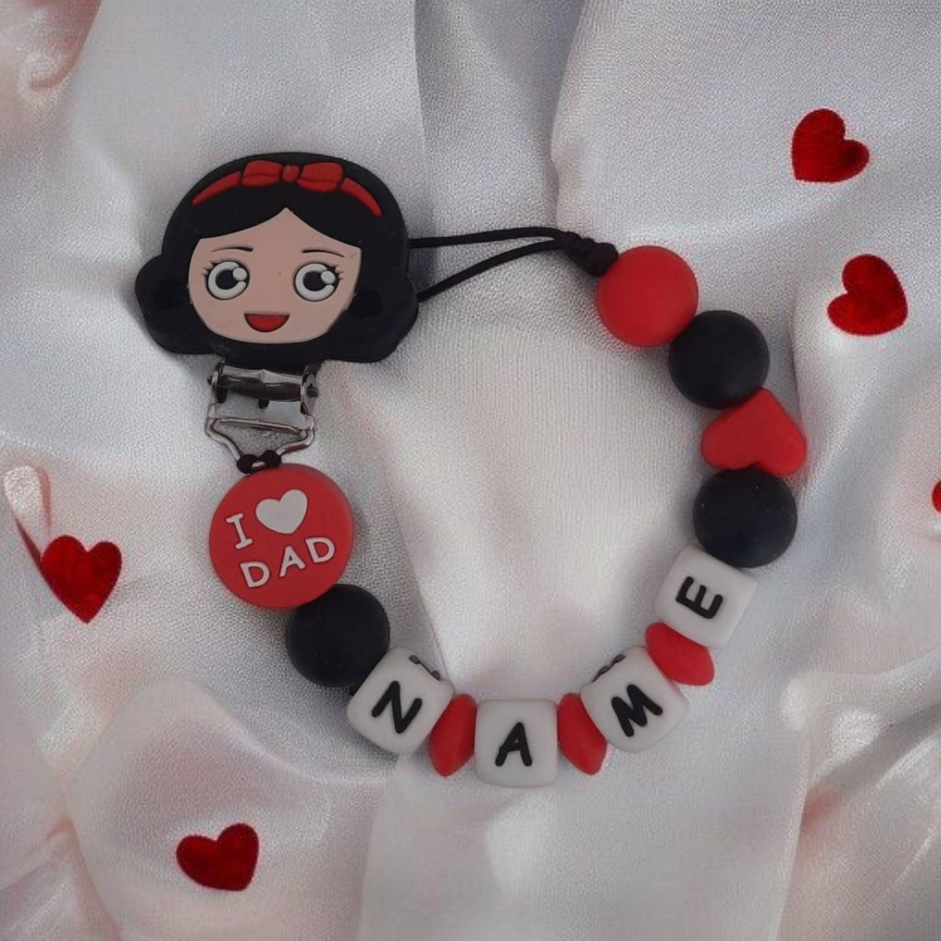 Schnullerkette Personalisiert Schnullerkette Personalisiert von Etsy - LemeravigliedimariCo