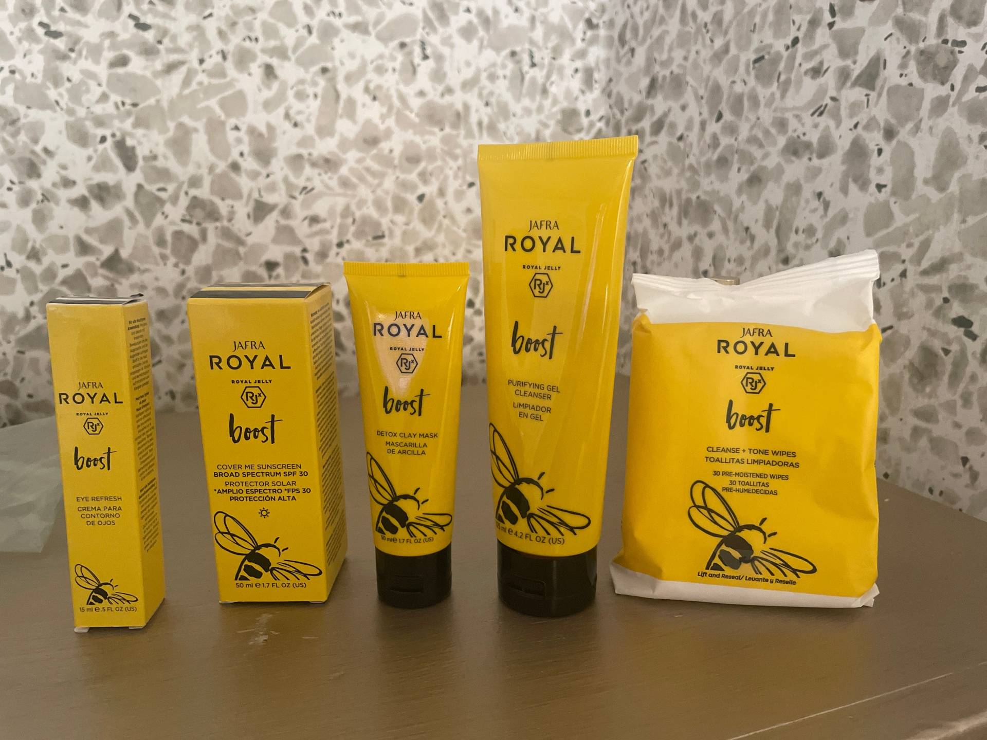 Jafra Royal Boost 4 Stück Set Für Normal/Kombi Hautfrei Reinigung Tonwisch von Etsy - LetyGifts