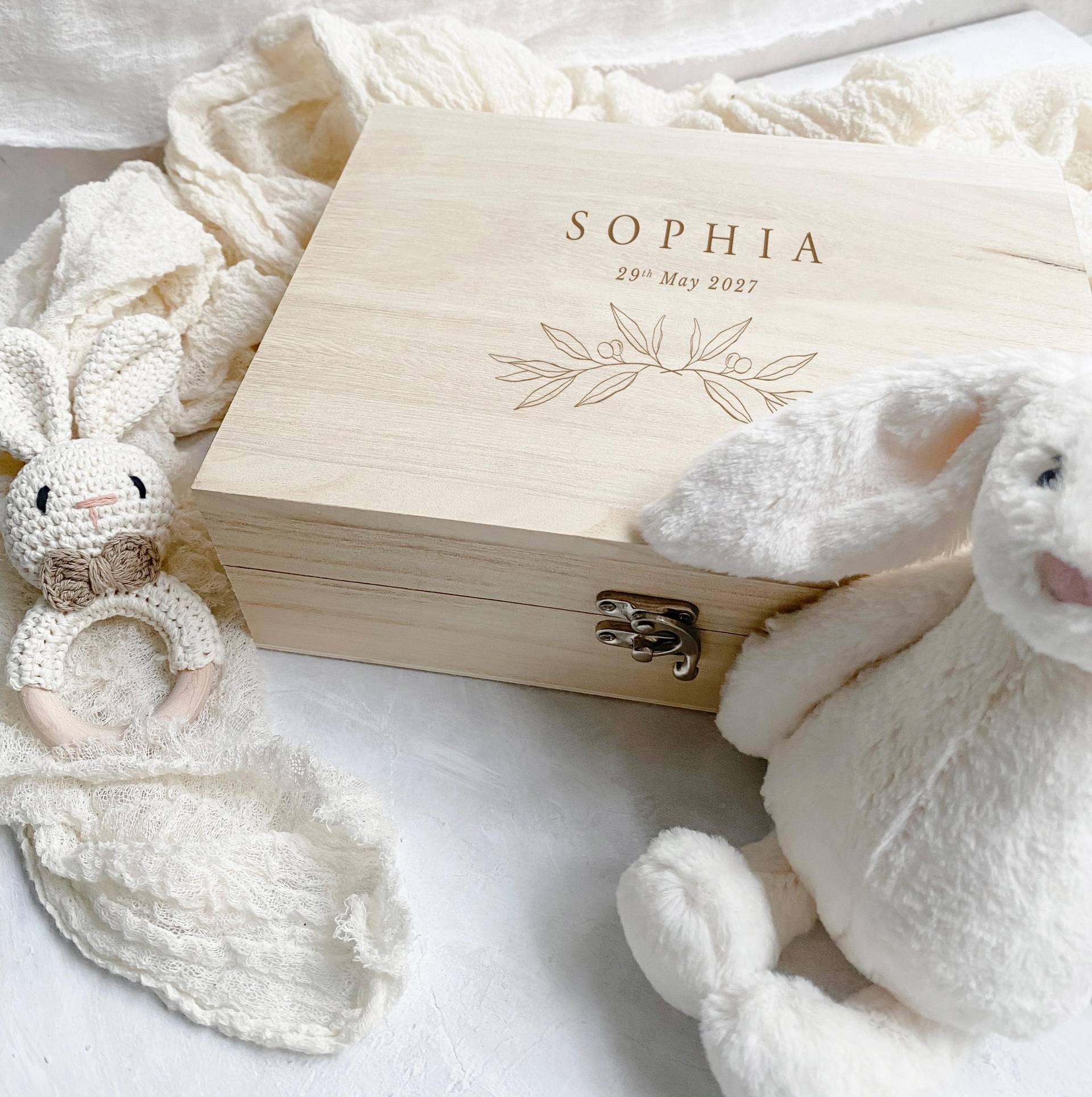 Baby Memory Box, Personalisierte Neue Mutter Geschenk, Eltern Gravierte Holzkiste, Erster Muttertag von Etsy - LilacandWhite