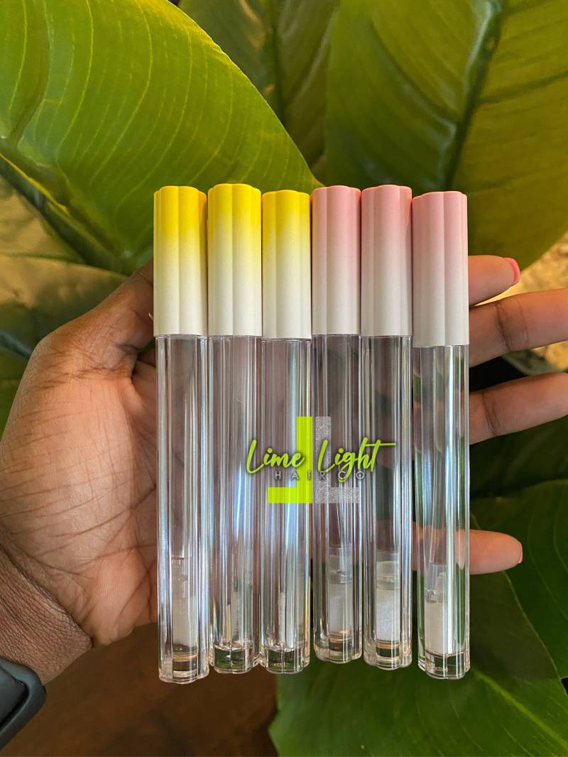 Blumentop Lipgloss Tubes| Klare Matte von Etsy - LimeLightCosmetics