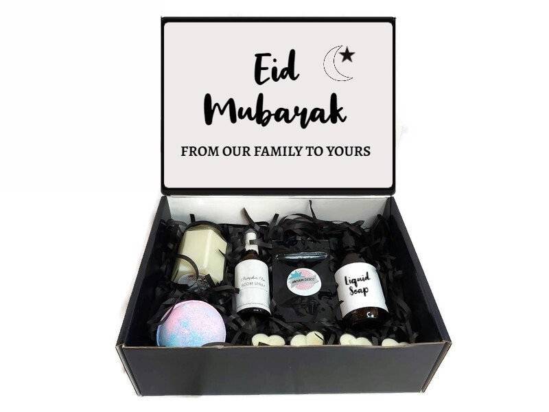 Personalisierte Eid Geschenkbox Hamper - Kerzen von Etsy - LindsayLucasCandles