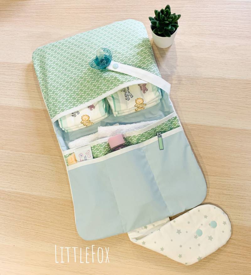 Wickeltasche - Babyzubehör Babywickel von Etsy - LittleFoxForBaby