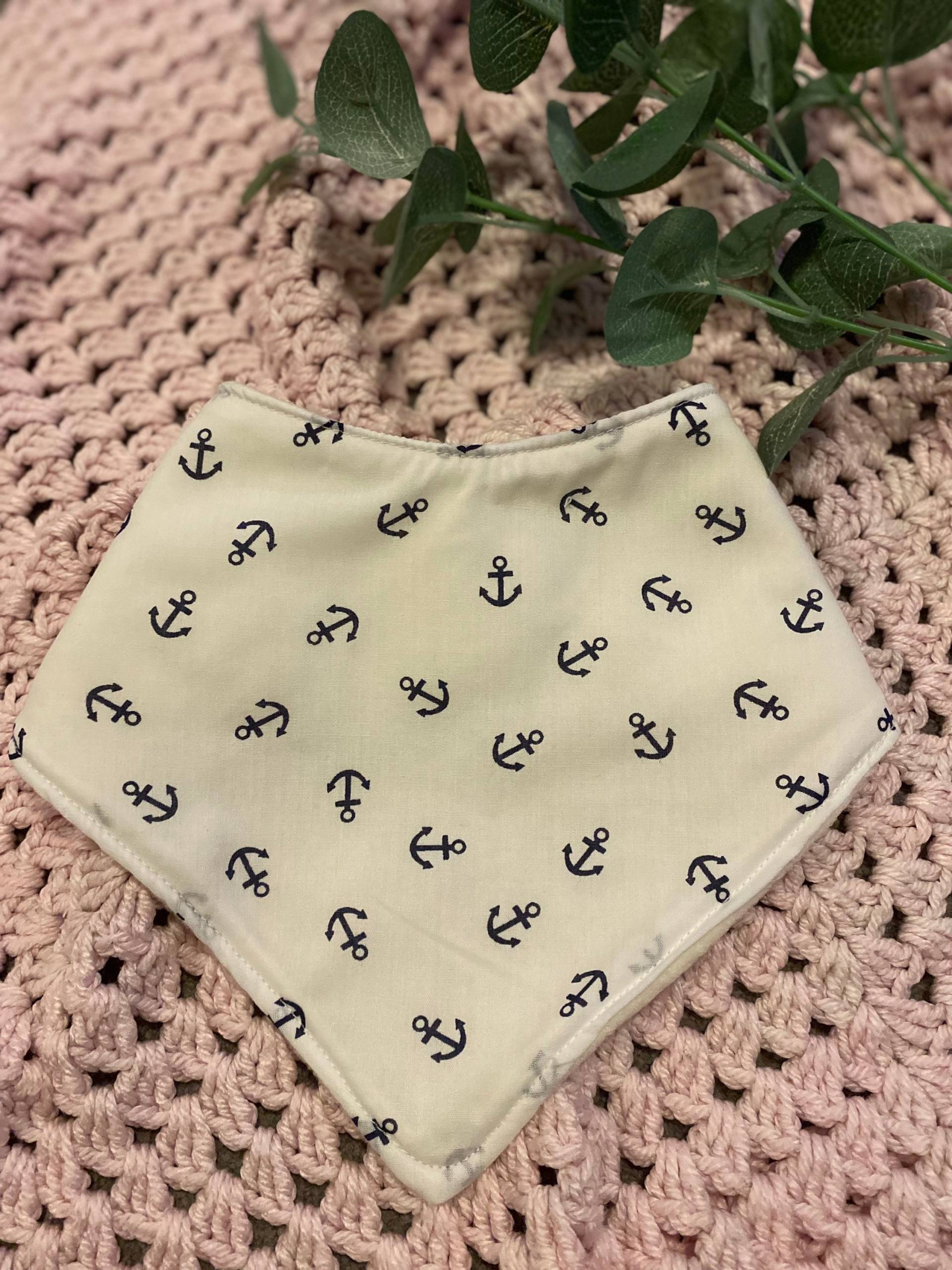 Baby Lätzchen - Handgemacht Anker Druck von Etsy - LittleMartins19