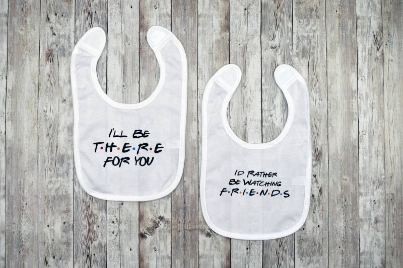 Freunde Lätzchen - I'll Be Da For You Baby Lätzchen Sabber Geschenk von Etsy - LittleSnuggleShop