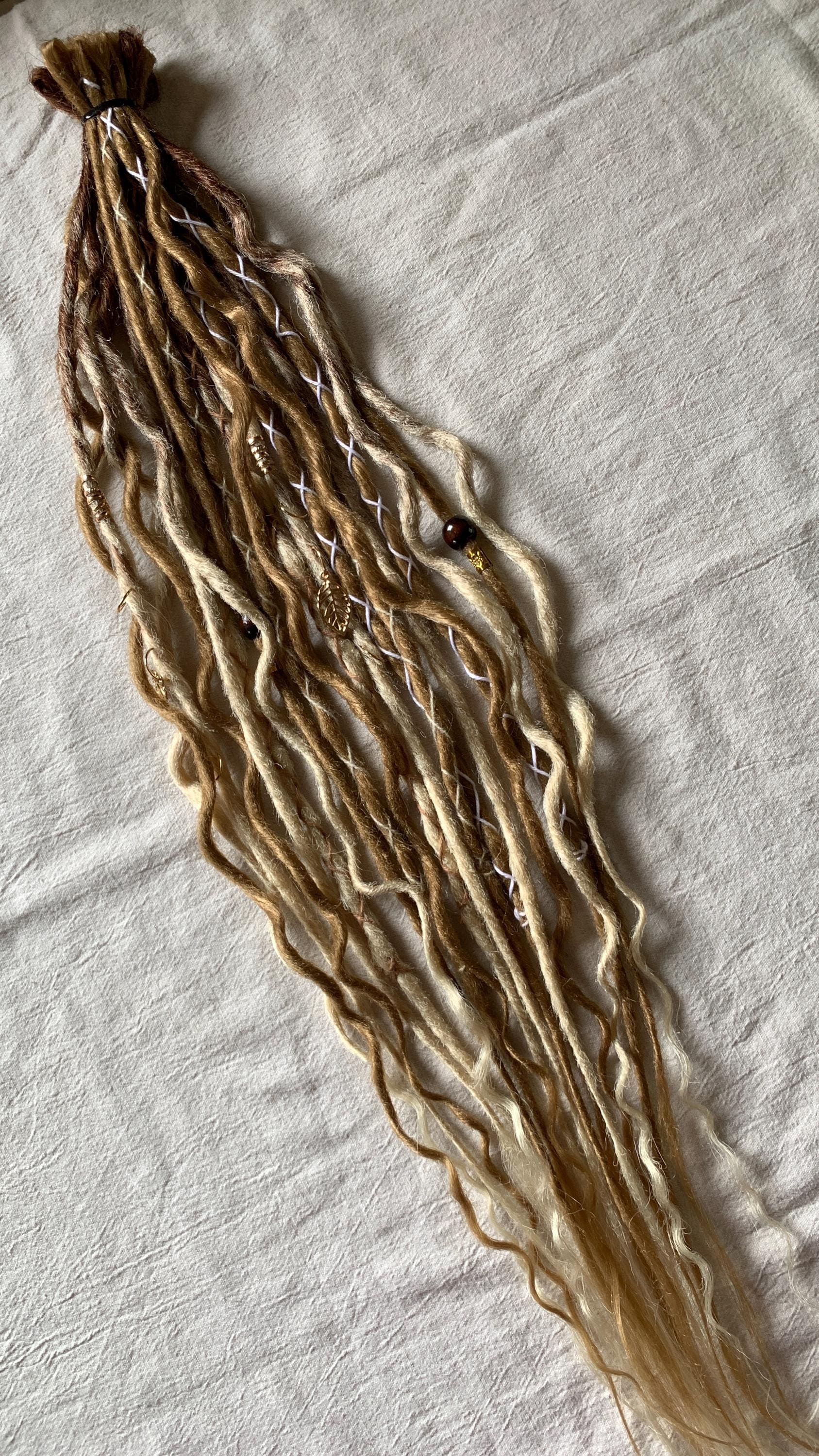 Honey Love | Se Or De Dreadlocks Extensions Synthetic Dreads Partial Lightblonde Bleached Honey Love | Se Or De Dreadlocks Extensions Synthetic Dreads Partial Lightblonde Bleached von Etsy - LivanaDreadart