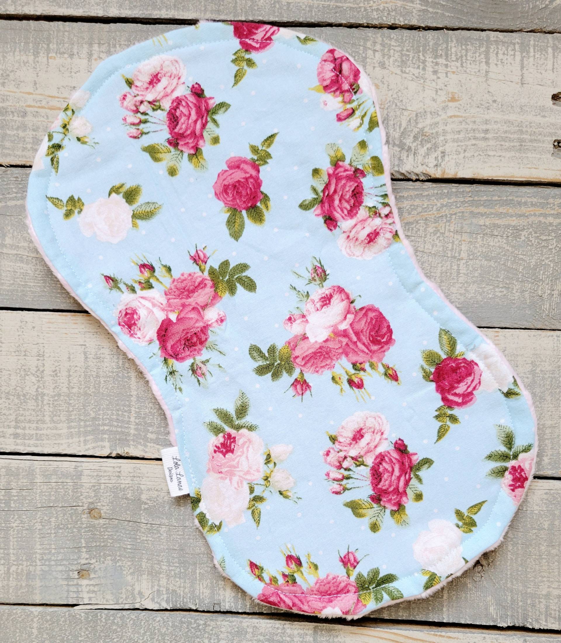 Blau Rosa Rosa Baumwolle Und Minky Baby Burp Tuch Weicher Rag Native Western Boho Junge Mädchen Shower Geschenk Southwest Cowboy von Etsy - LolaLanaeDesignsCo