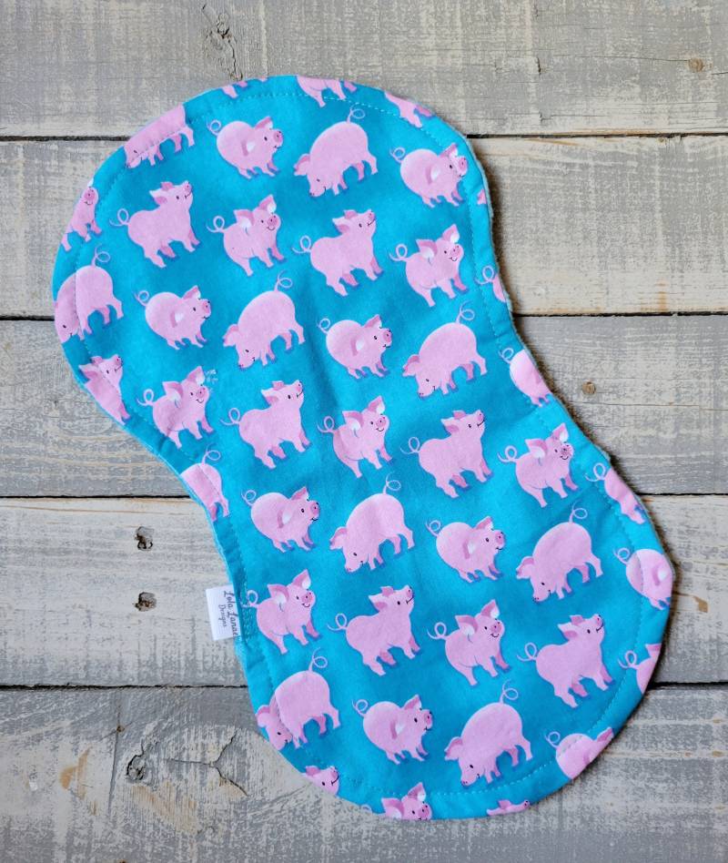 Rosa Blau Ferkel Baumwolle Und Minky Baby Spucktuch Weiches Säugling Tier Western Boho Jungen Mädchen Shower Geschenk Südwesten Schwein Farm von Etsy - LolaLanaeDesignsCo