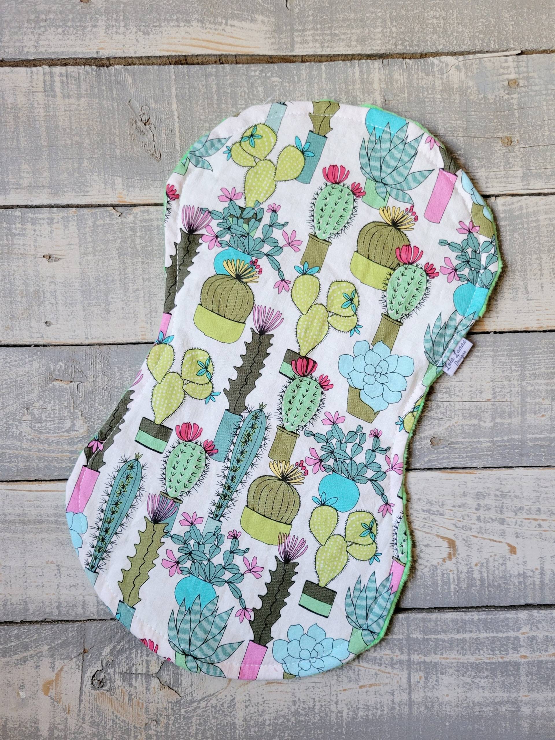 Topf Kaktus Sukkulente Baumwolle Und Minky Baby Burp Tuch Weicher Rag Native Western Boho Junge Mädchen Shower Geschenk Südwest Wüste von Etsy - LolaLanaeDesignsCo