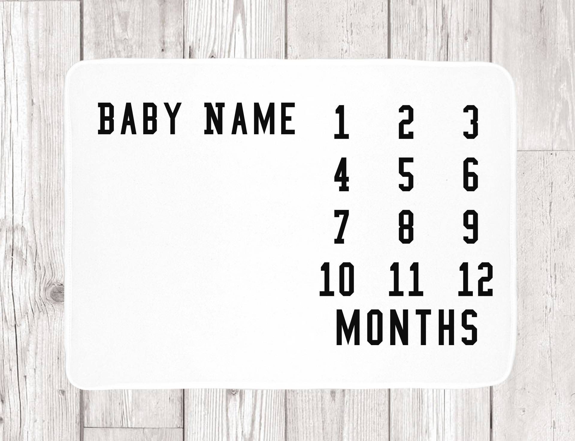 Meilenstein-Babydecke - Personalisierte Babydecke Neue Mama Baby-Dusche-Geschenk Monatliche Baby Säugling Decke Meilenstein-Babydecke - Personalisierte Babydecke Neue Mama Baby-Dusche-Geschenk Monatliche Baby Säugling Decke von Etsy - LoveGiftStudios