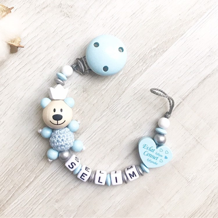 Schnullerkette Mit Name von Etsy - LoveMoonKids