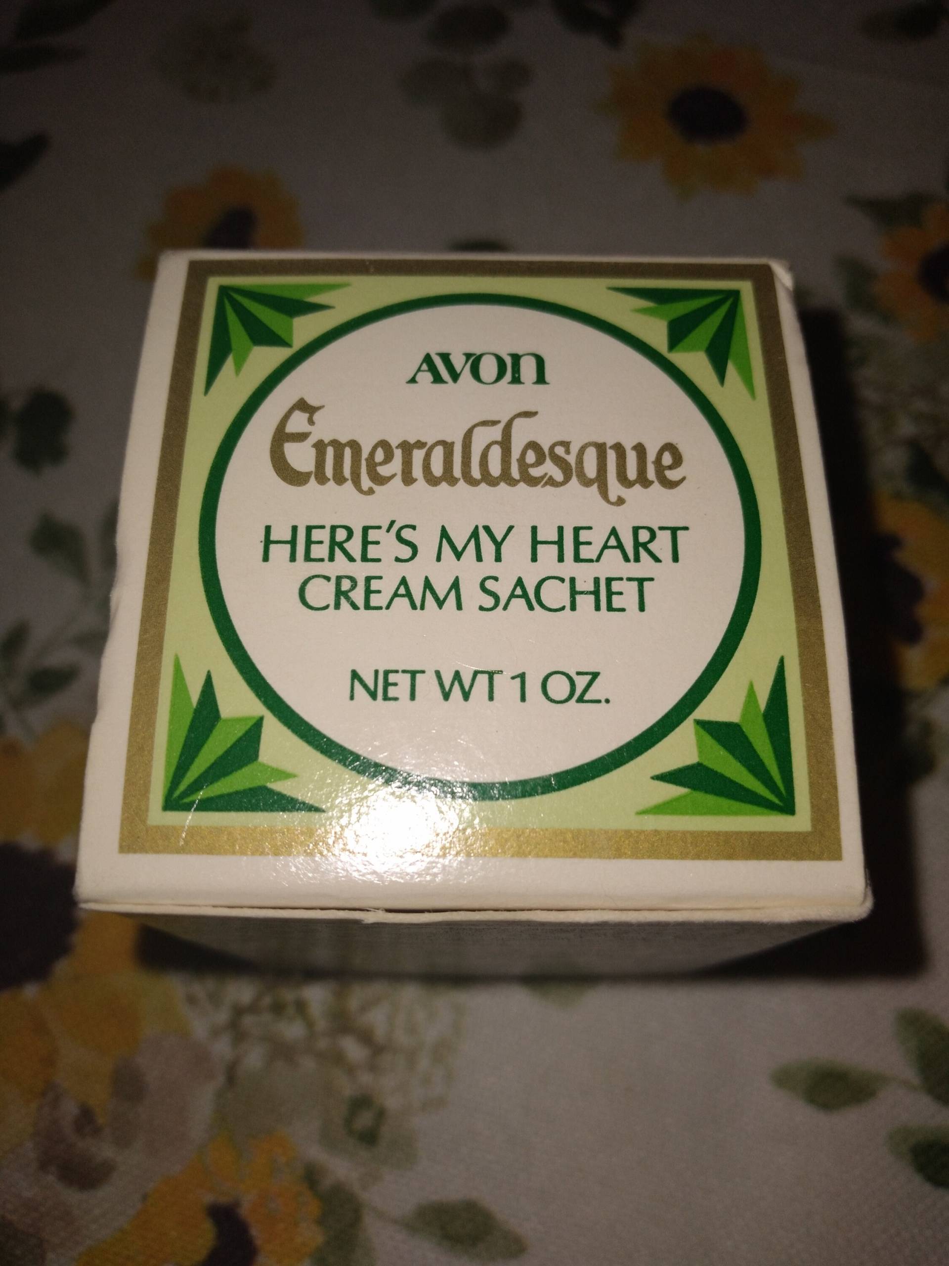 Vintage 1970Er Jahre Avon Emeraldesque Cremesäckchen von Etsy - LuciusWares