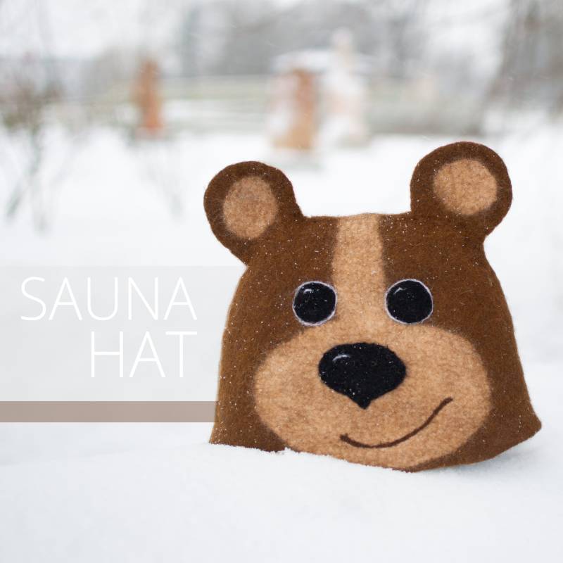 "Handgefertigter Sauna-Hut, Hut "Bär" Und "Hut" von Etsy - LufiDesign