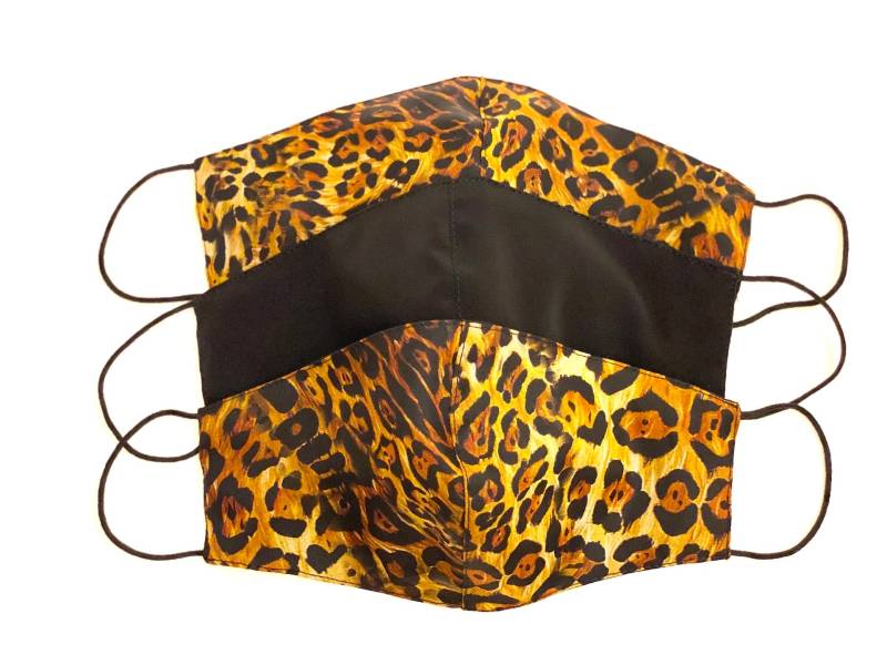 Packung Mit 3 Masken - Leopard Print & Schwarz von Etsy - LuxLeopards