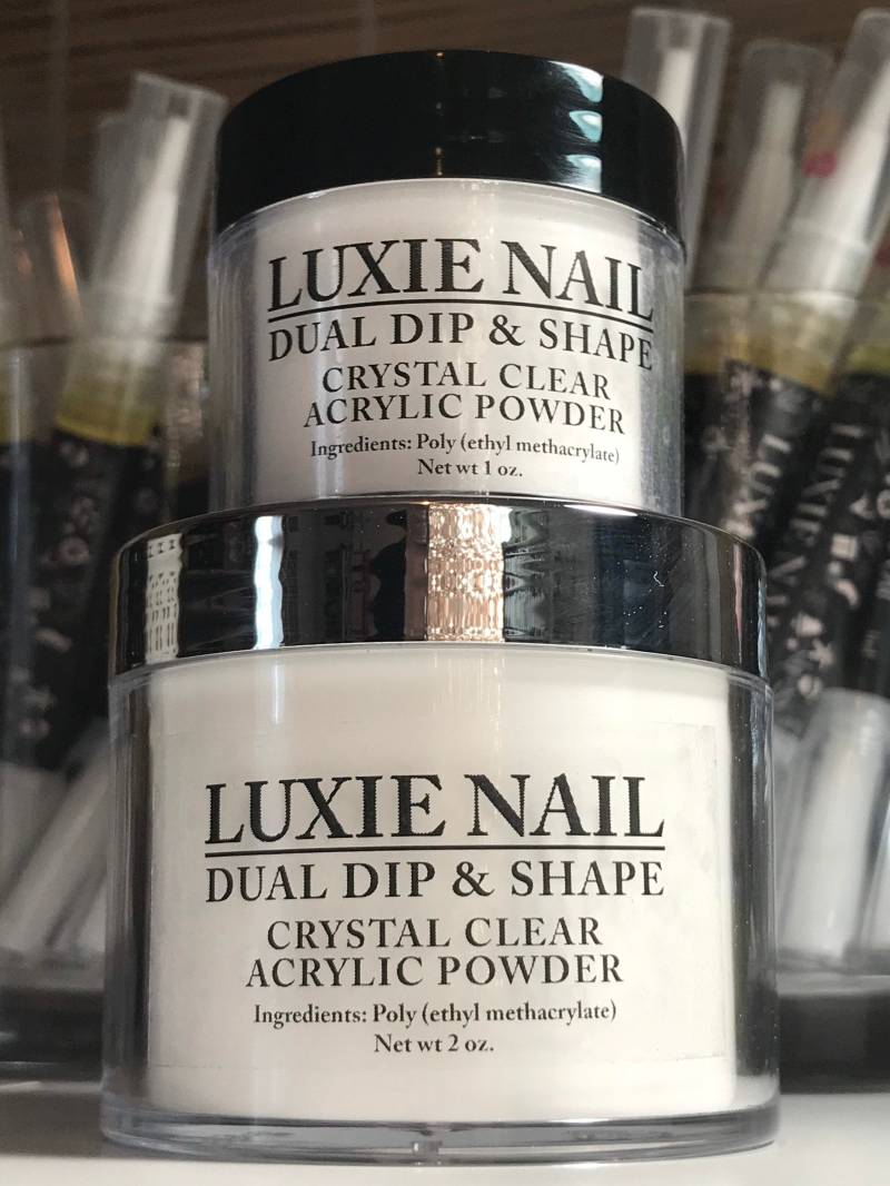 Dual Dip & Form Crystal Clear von Etsy - LuxieNail