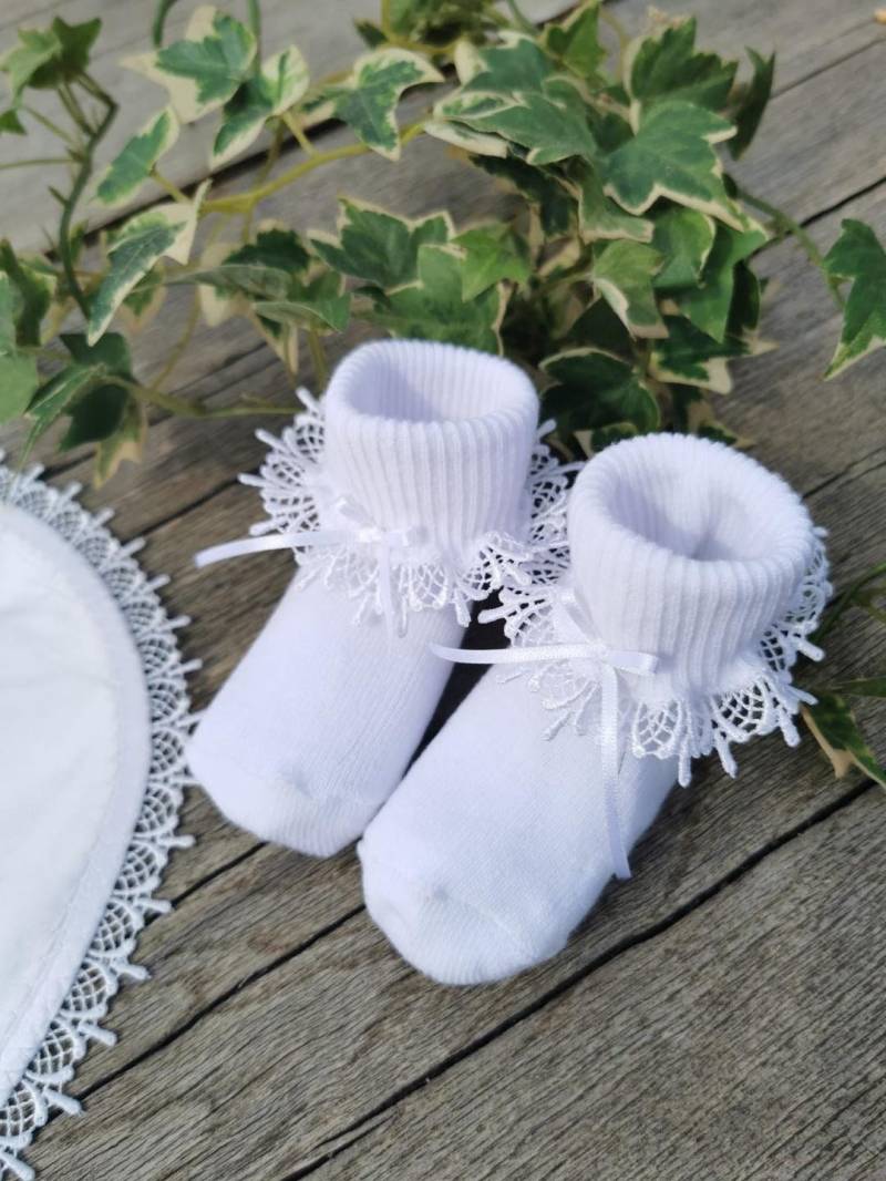 Passende Babysocken Für Besondere Anlässe Die Kunden, Andere Artikel Aus Meinem Shop Gekauft Haben von Etsy - LyuboveChristenings