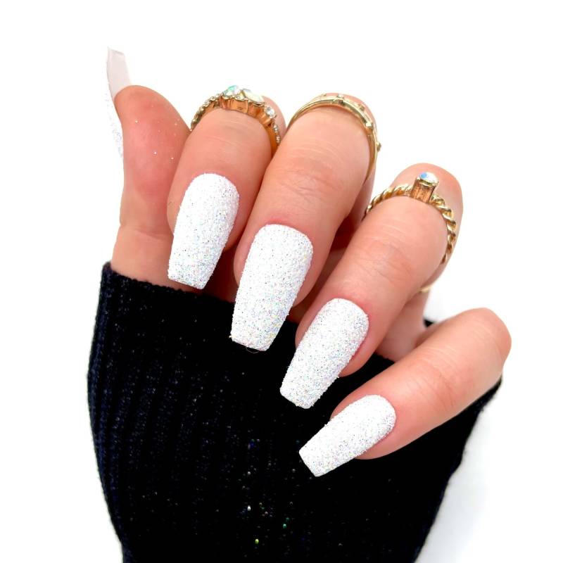 Press On Nails Ice Queen von Etsy - MEVANAILS