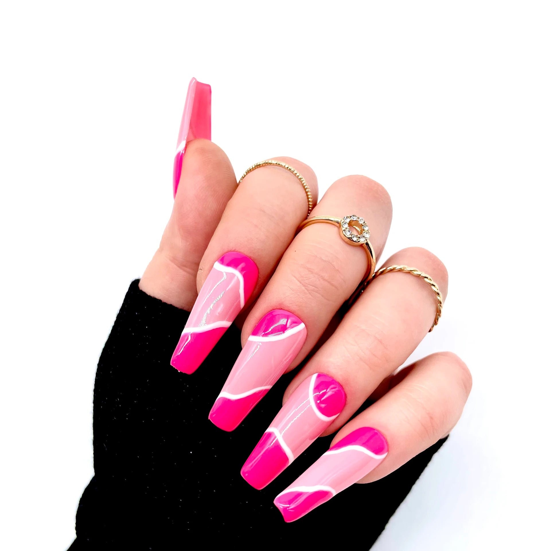 Press On Nails Neonky von Etsy - MEVANAILS