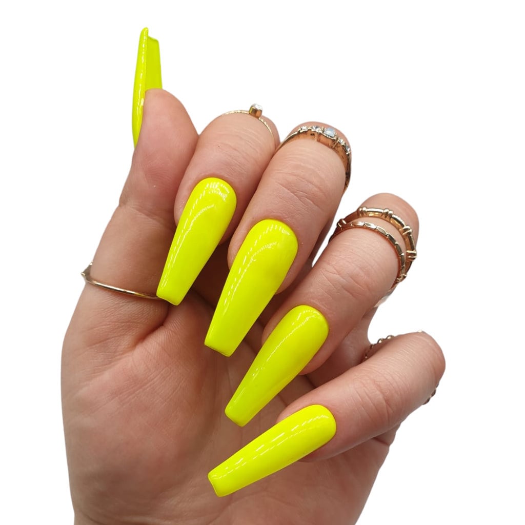 Press On Nails Sunshine von Etsy - MEVANAILS