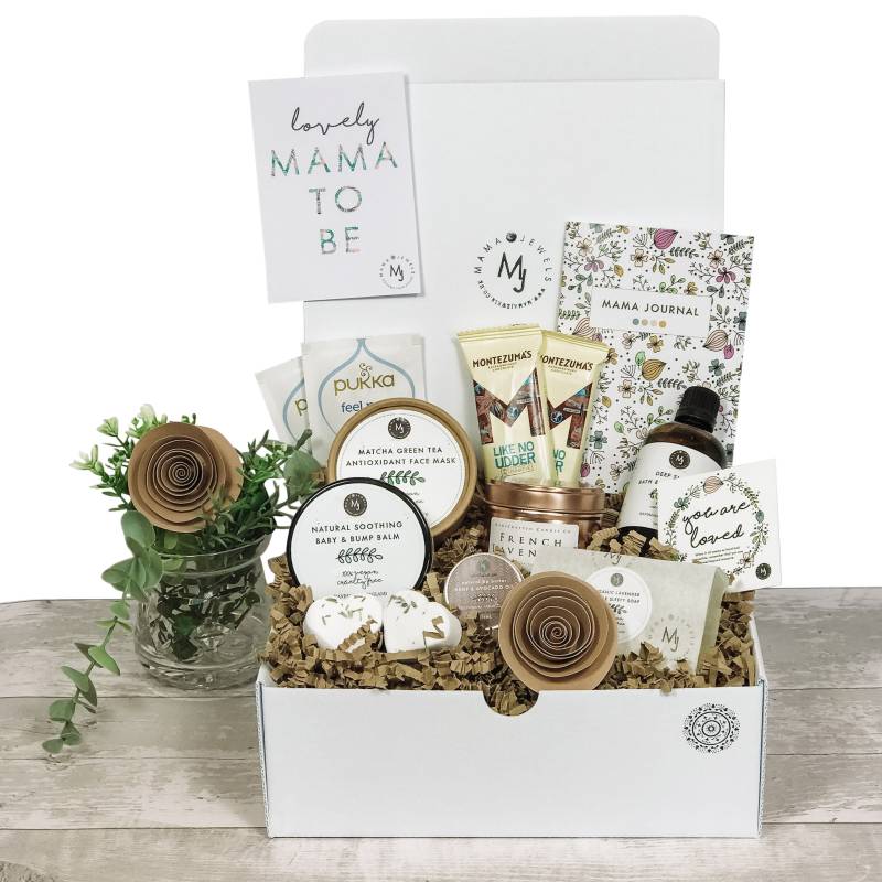 Luxus Schwangerschaft Self Care New Mum Pamper Hamper Geschenkbox | Öko Vegan Mokka von Etsy - MJArtisanGiftCo