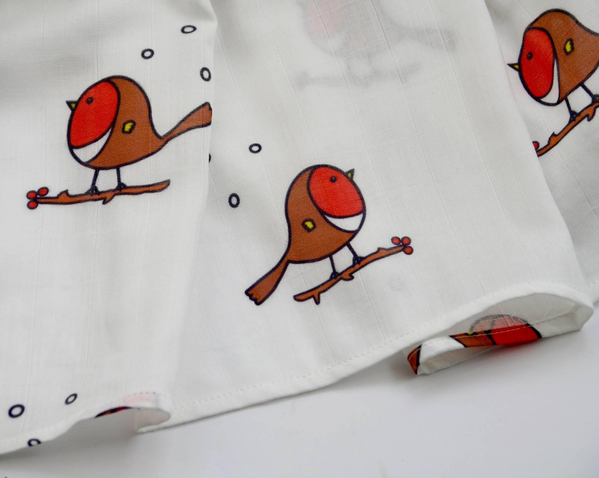 Rotkehlchen Vogel Bambus-Baumwoll-Pucktuch Leichtes Wrap Für Neugeborene Rotkehlchen Vogel Bambus-Baumwoll-Pucktuch Leichtes Wrap Für Neugeborene von Etsy - MadPacBabies