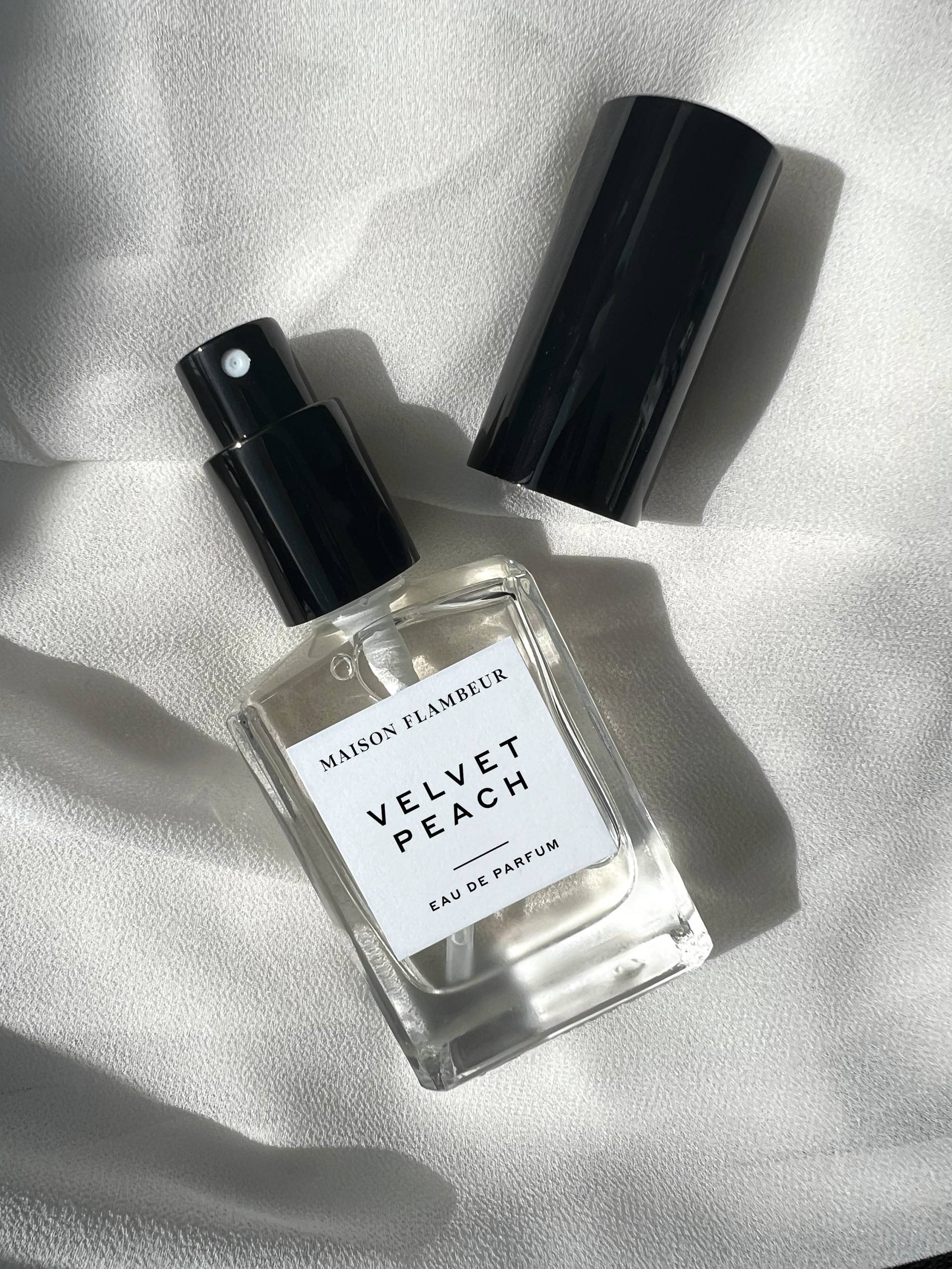 Velvet Peach, Inspiriert Von Bitter Peach Tom Ford Parfum Dupe, Pfirsich, Blutorange, Kardamom, Rum, Patchouli, Sandelholz, Vanille, Tonka von Etsy - MaisonFlambeur