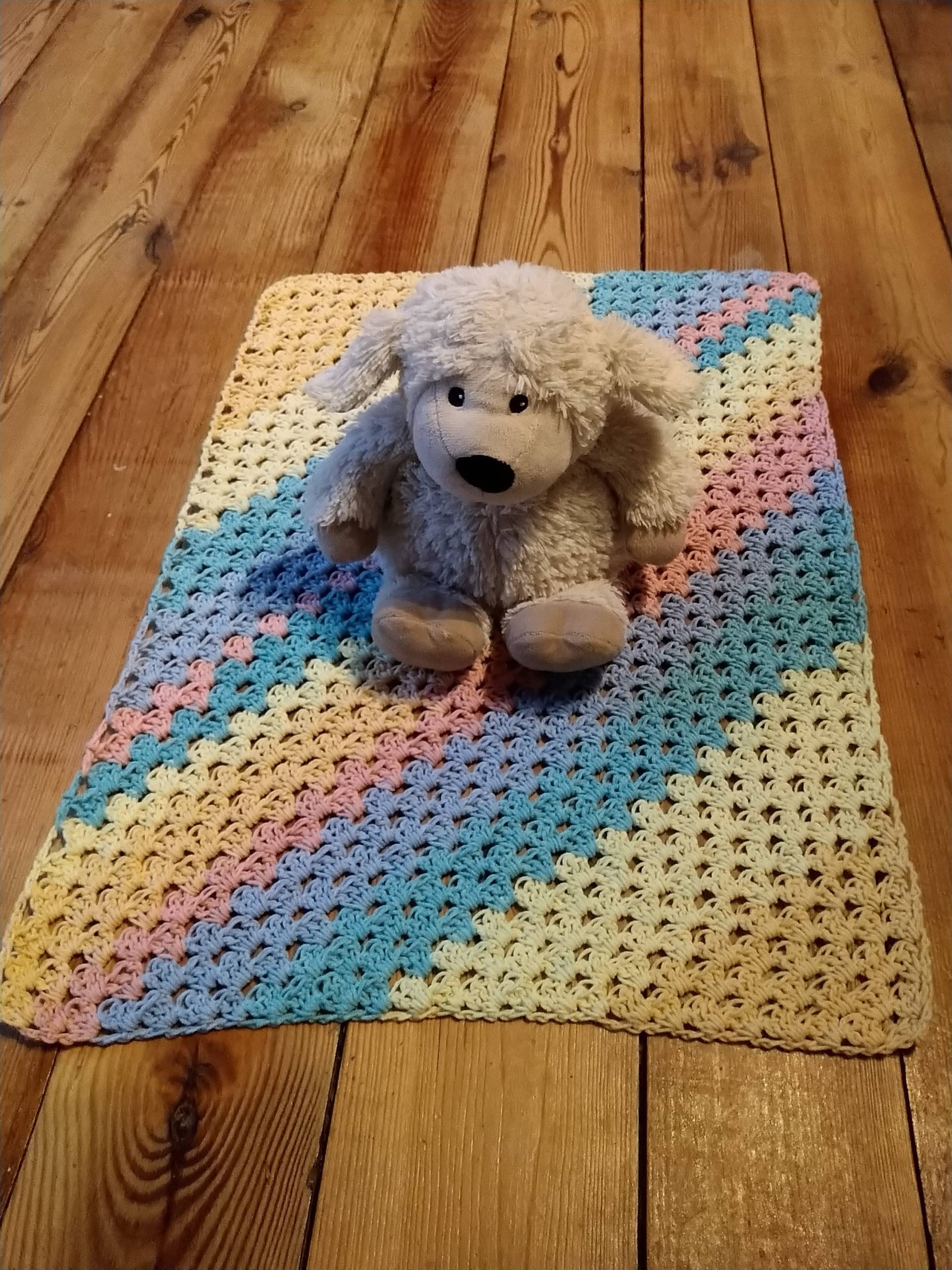 Babydecke Granny Streifen Babydecke Granny Streifen von Etsy - Mandyskreativeseite