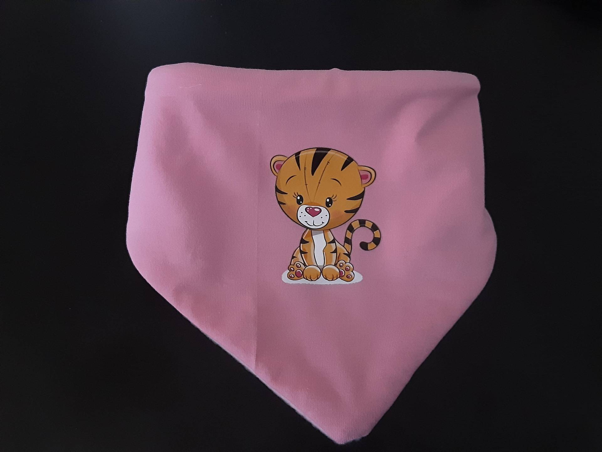 Kinderhalstuch Tiger von Etsy - Mandyskreativeseite